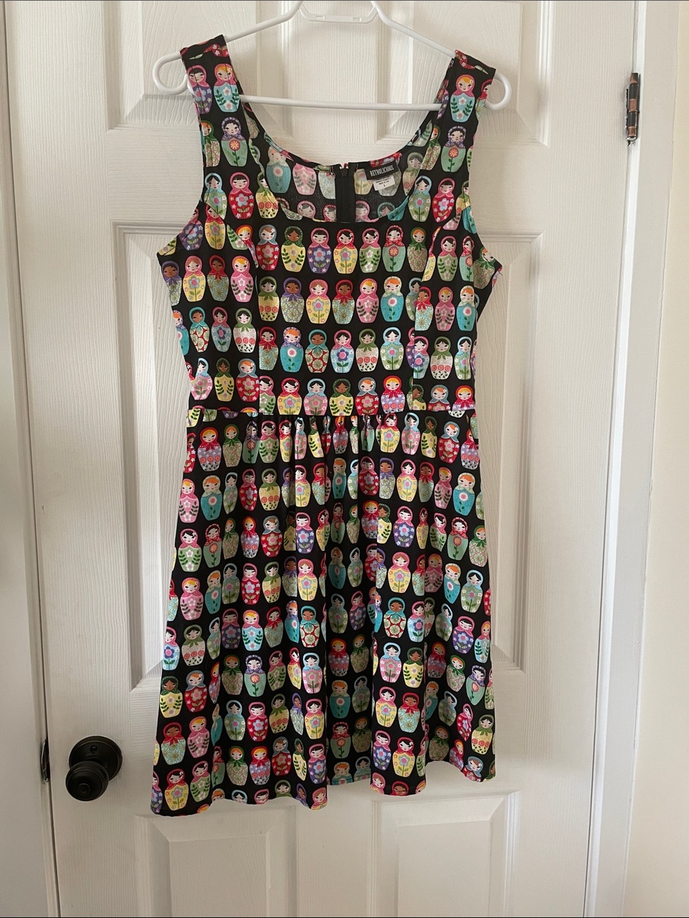 Rare hard to find Retrolicious pinup rockabilly matryoshka nesting doll dress